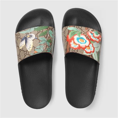 gucci tian slide sandal|net a porter Gucci sandals.